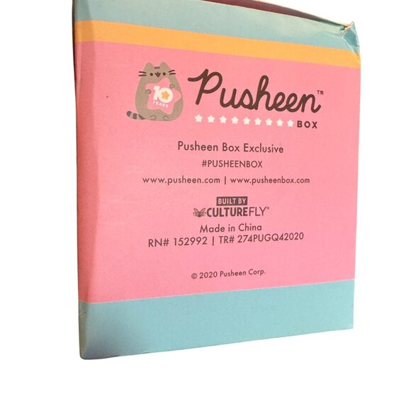 Pusheen Box Exclusive Stemless Shatterproof Glasses Set of 2 Winter 2020 NIB NWT - Picture 5 of 10